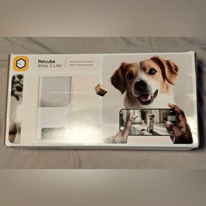 Brand New Petcube Bites 2 Lite Pet Camera & Automatic Treat Dispenser